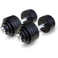Cast Iron Adjustable Dumbbell Weight Set