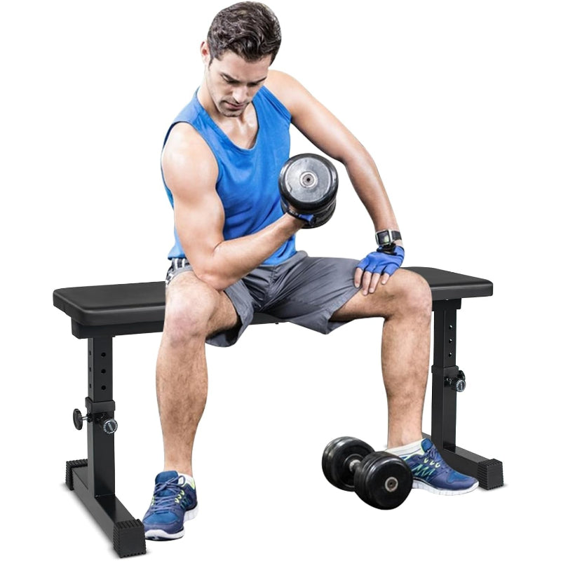 Adjustable Heavy‑Duty Home Gym Weight Bench