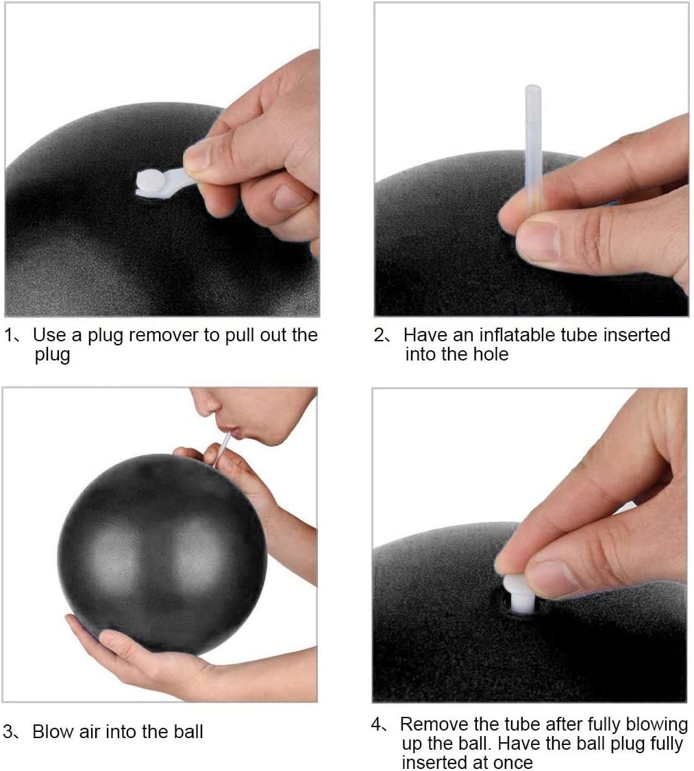 Mini Anti‑Burst Pilates Yoga Exercise Balls