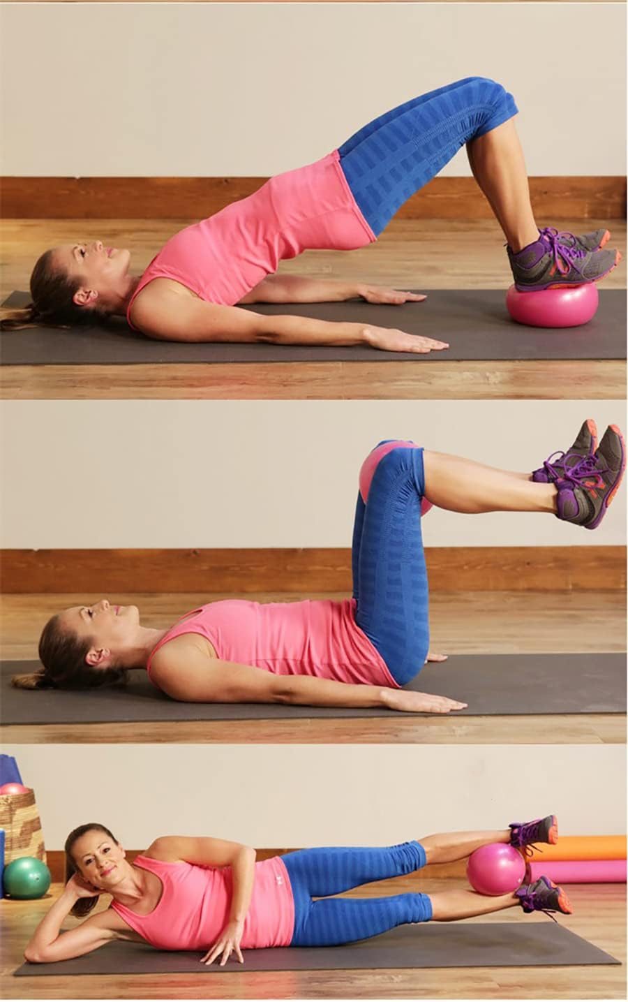 Mini Pilates Yoga Fitness Exercise Ball