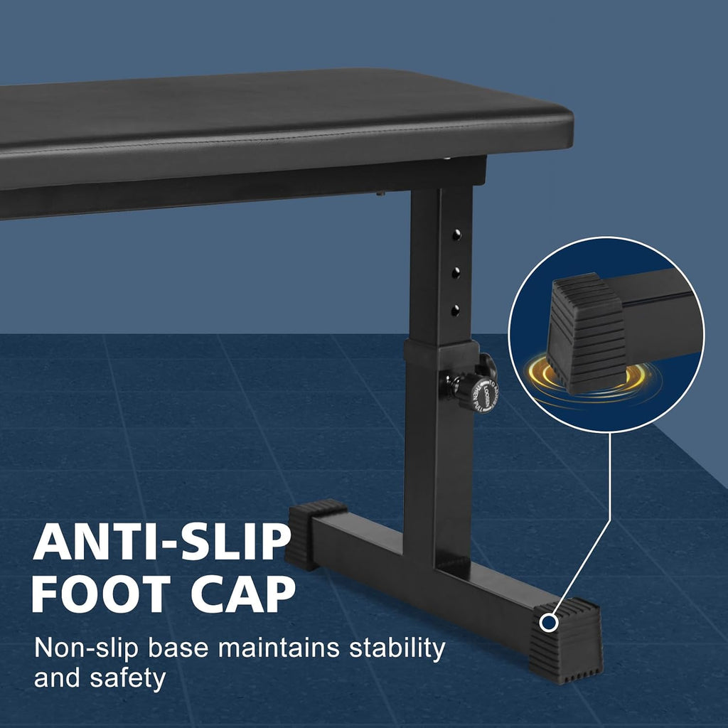 Heavy‑Duty Adjustable Home Gym Weight Bench