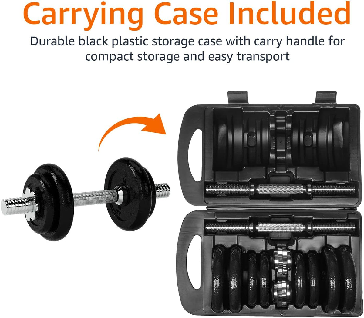 Basics Adjustable Dumbbell Set