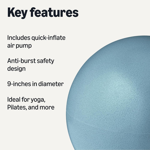 Anti‑Burst Mini Pilates Yoga Exercise Ball