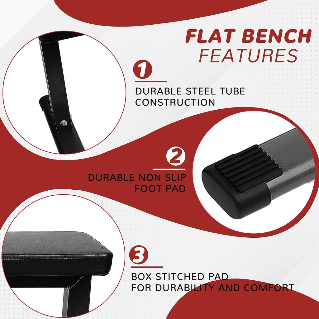 Foldable Adjustable Home Gym Weight Bench