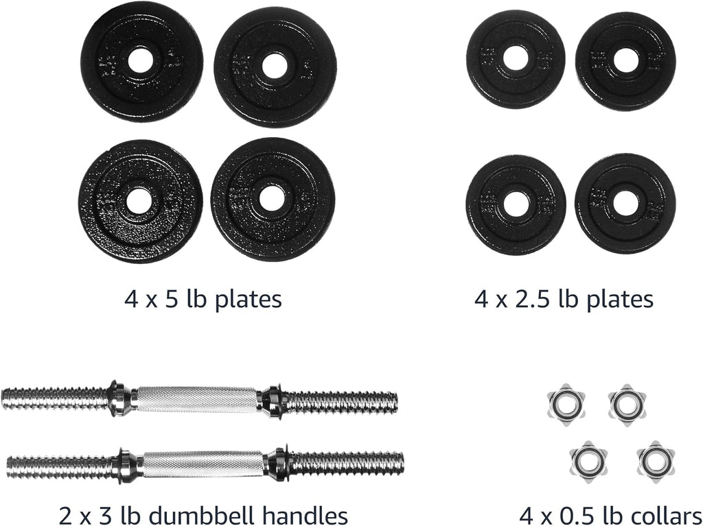 Basics Adjustable Dumbbell Set