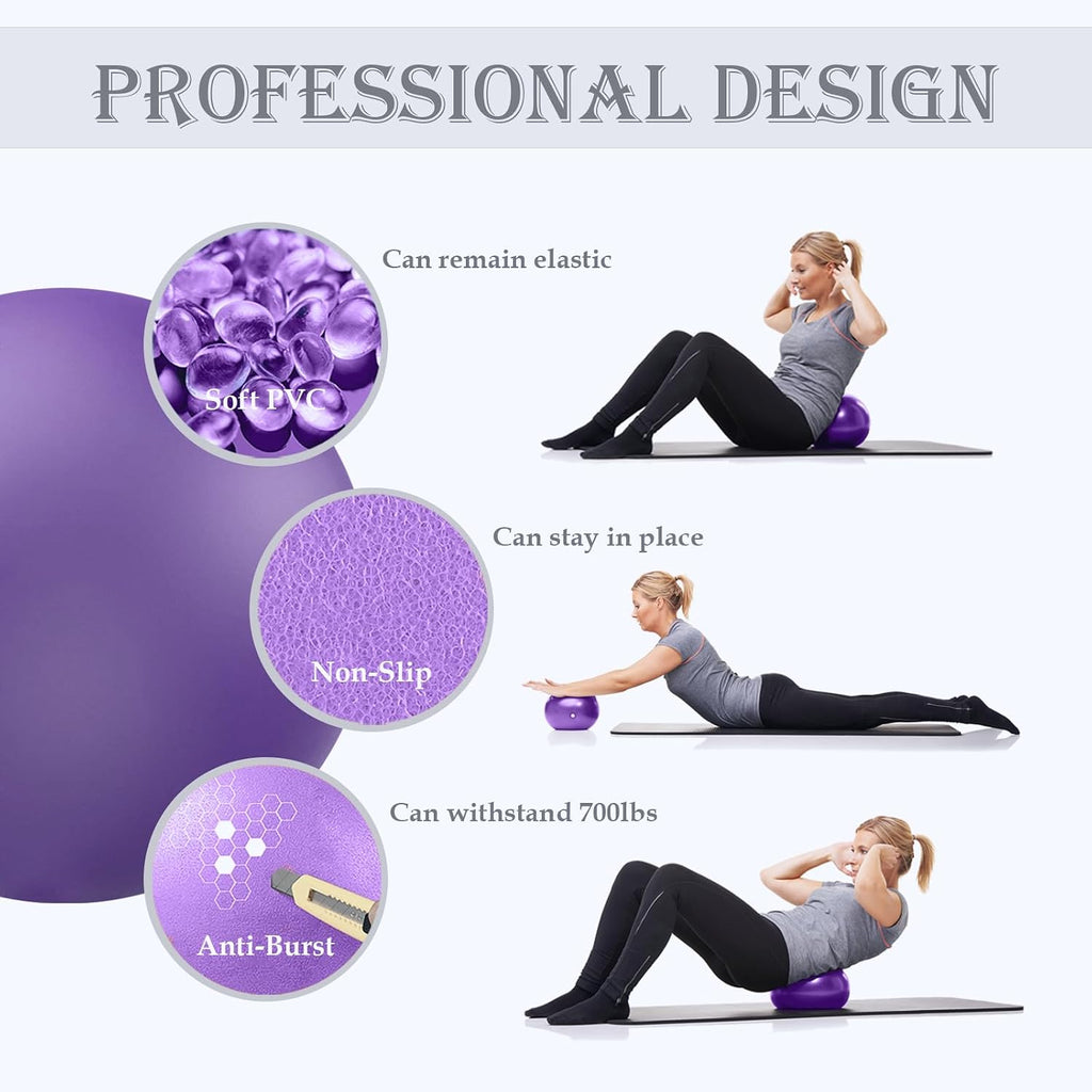 Soft Mini Pilates Yoga Workout Exercise Ball