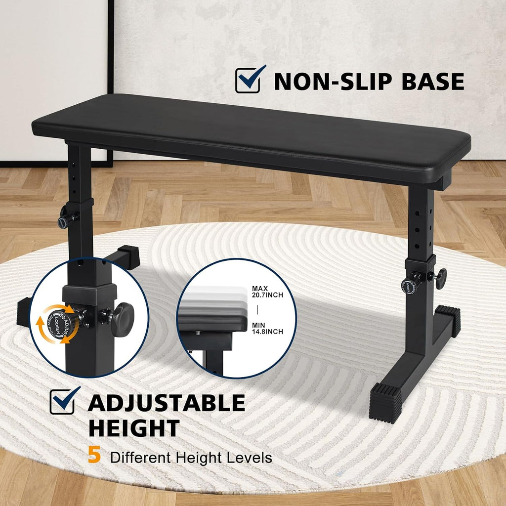 Heavy‑Duty Adjustable Home Gym Weight Bench