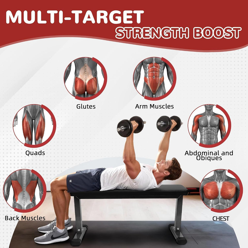 Foldable Adjustable Home Gym Weight Bench