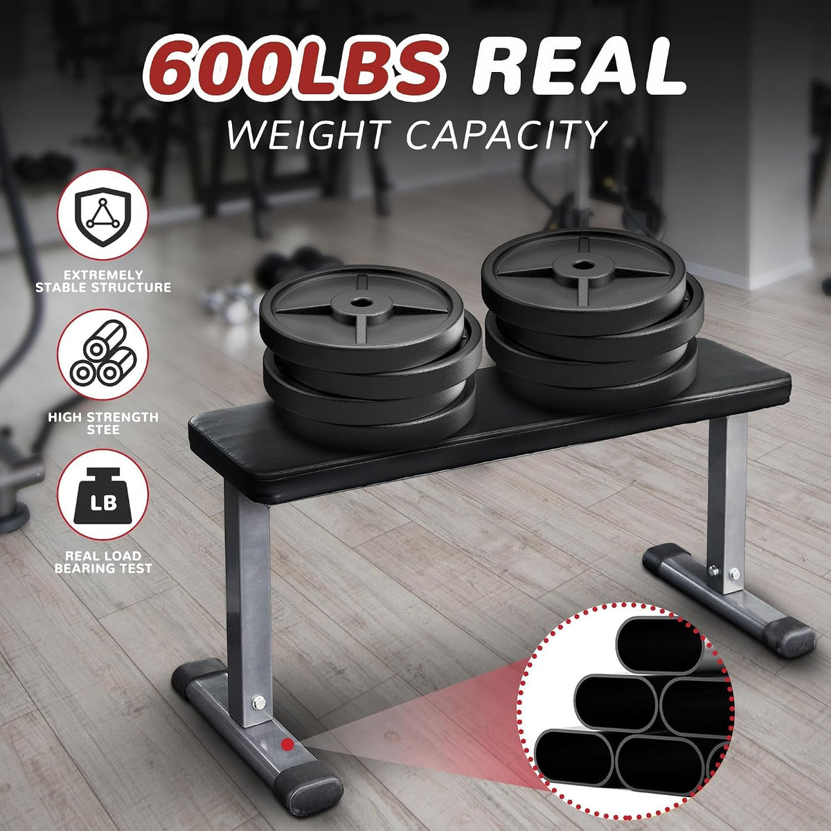 Foldable Adjustable Home Gym Weight Bench