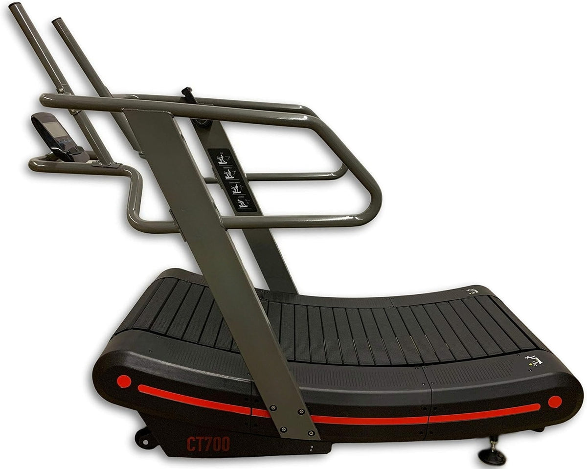 Commercial Curved Manual Treadmill
