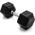 Hex Rubber Coated Dumbbell