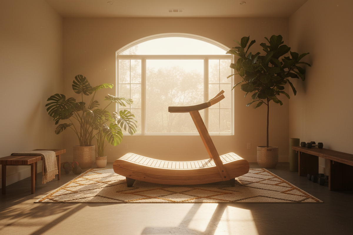 Curved Manual Treadmill